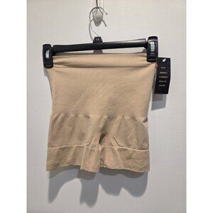 Hey Girl NWT Tummy Tuck Shapewear Women’s L Body Slimming Control Shorts Beige